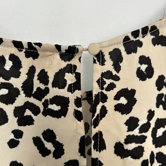 Ophelia Roe Leopard Print Blouse - Size 2X‎ - Picture 7 of 9